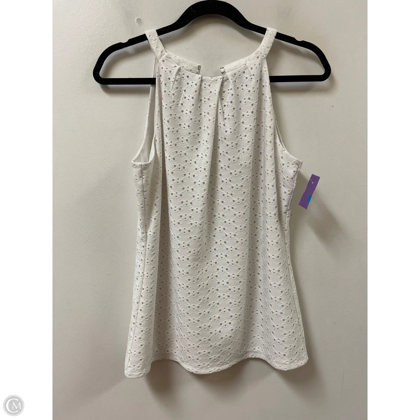 Top Sleeveless By White House Black Market In White, Size: S