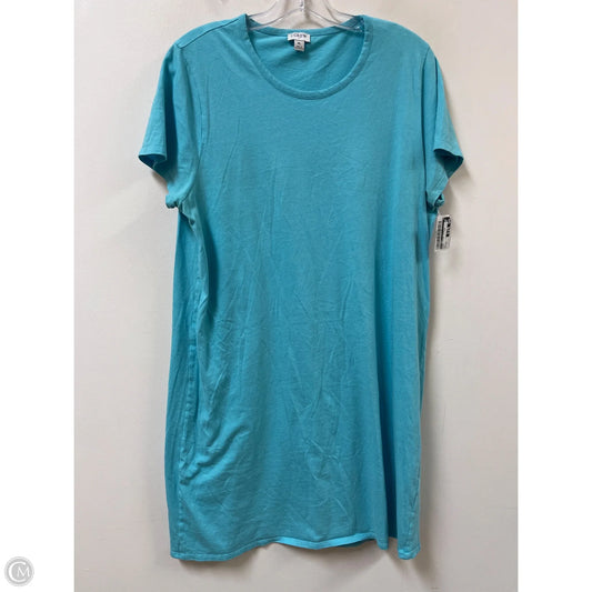 Dress Casual Midi By J. Crew In Blue, Size: Xl
