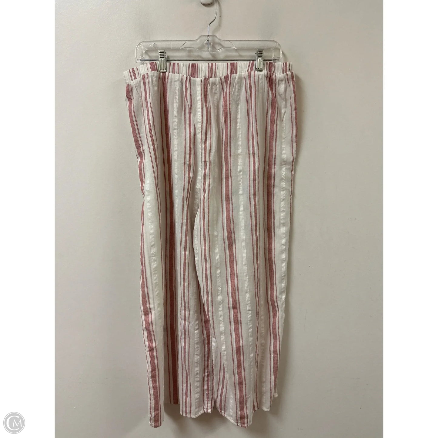 Pants Linen By Asos In White, Size: 14