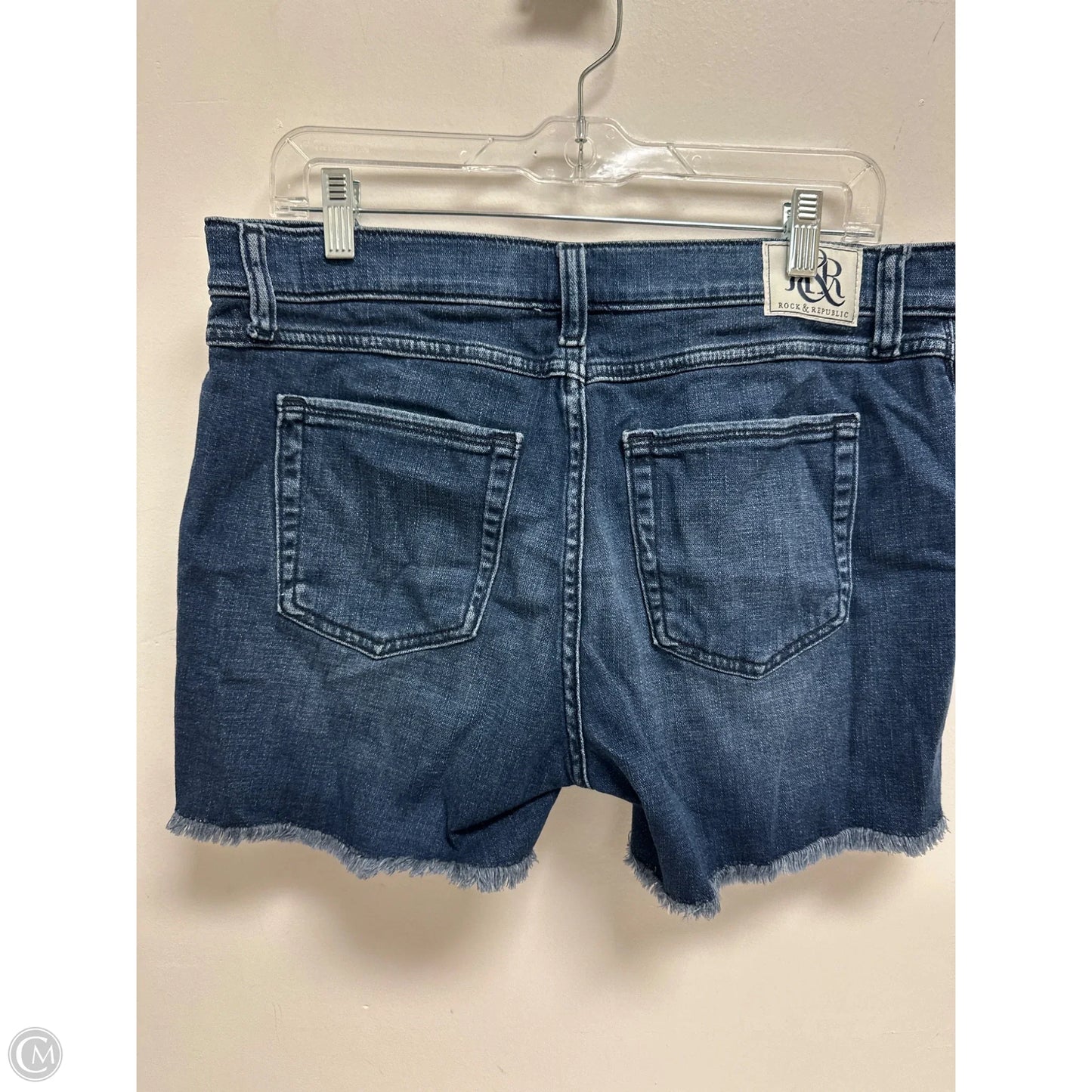 Shorts By Rock And Republic In Blue Denim, Size: 14