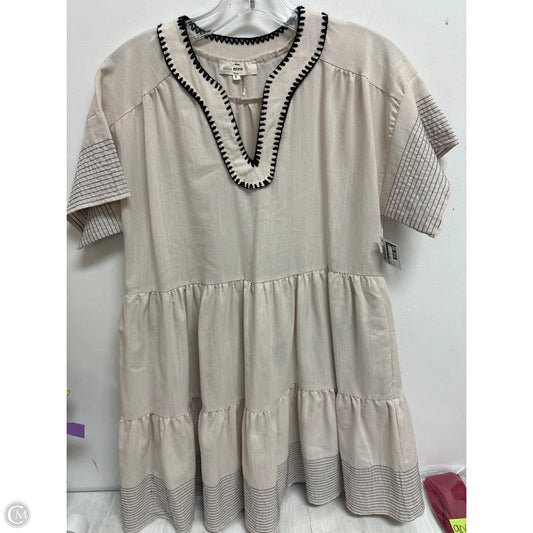 Dress Casual Midi By Entro In Cream, Size: S