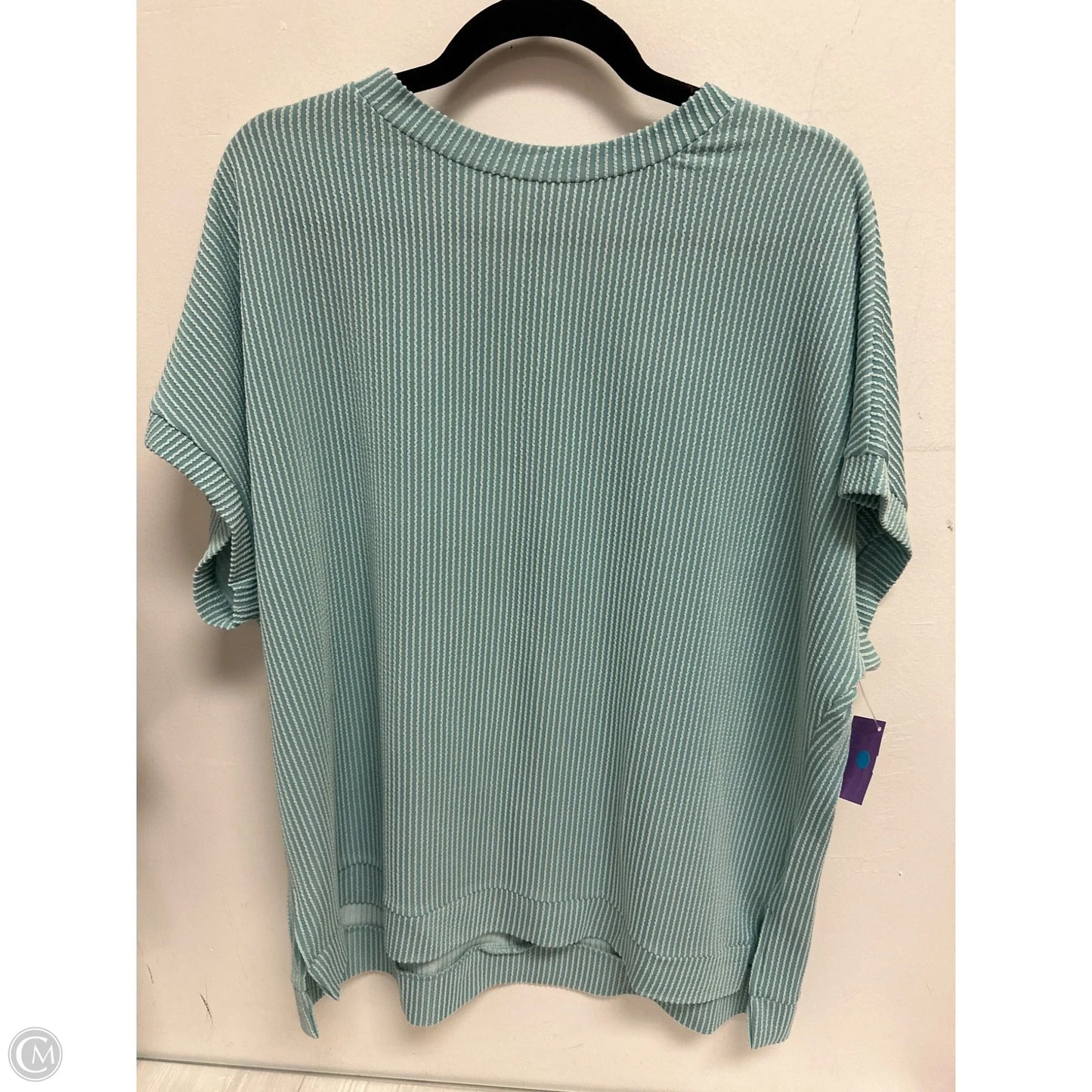 Top Short Sleeve By Dokotoo In Blue, Size: M