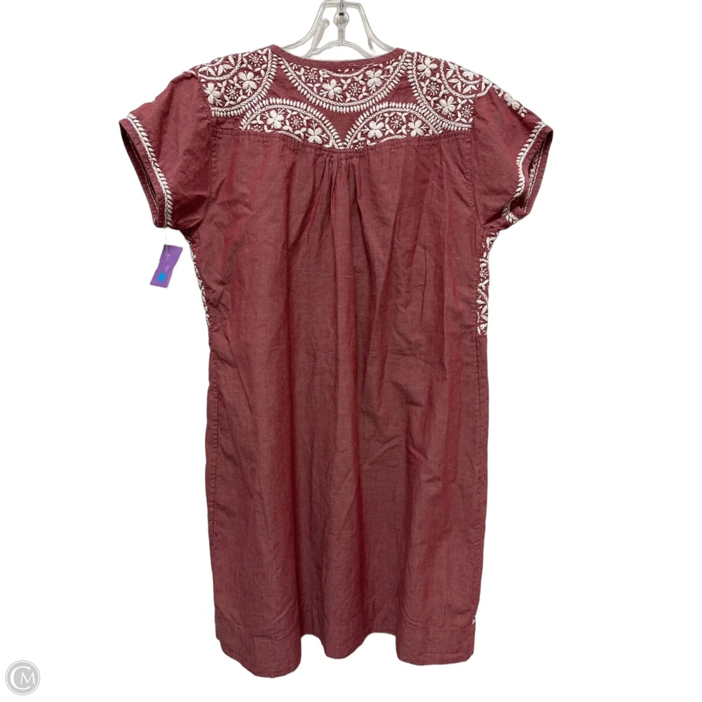 Dress Casual Midi By Clothes Mentor In Red, Size: L