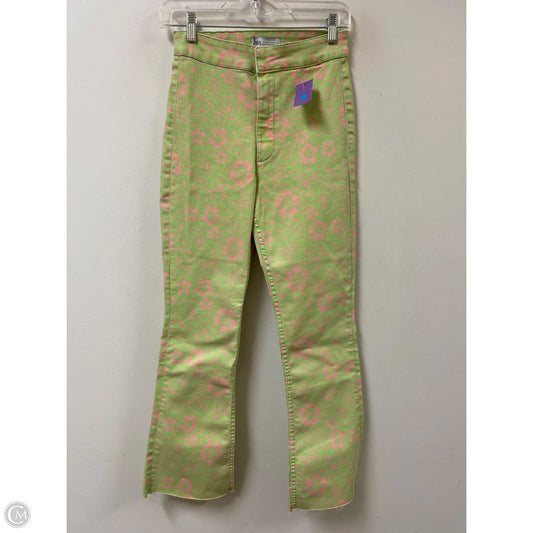 Jeans Flared By Zara In Grey, Size: 6