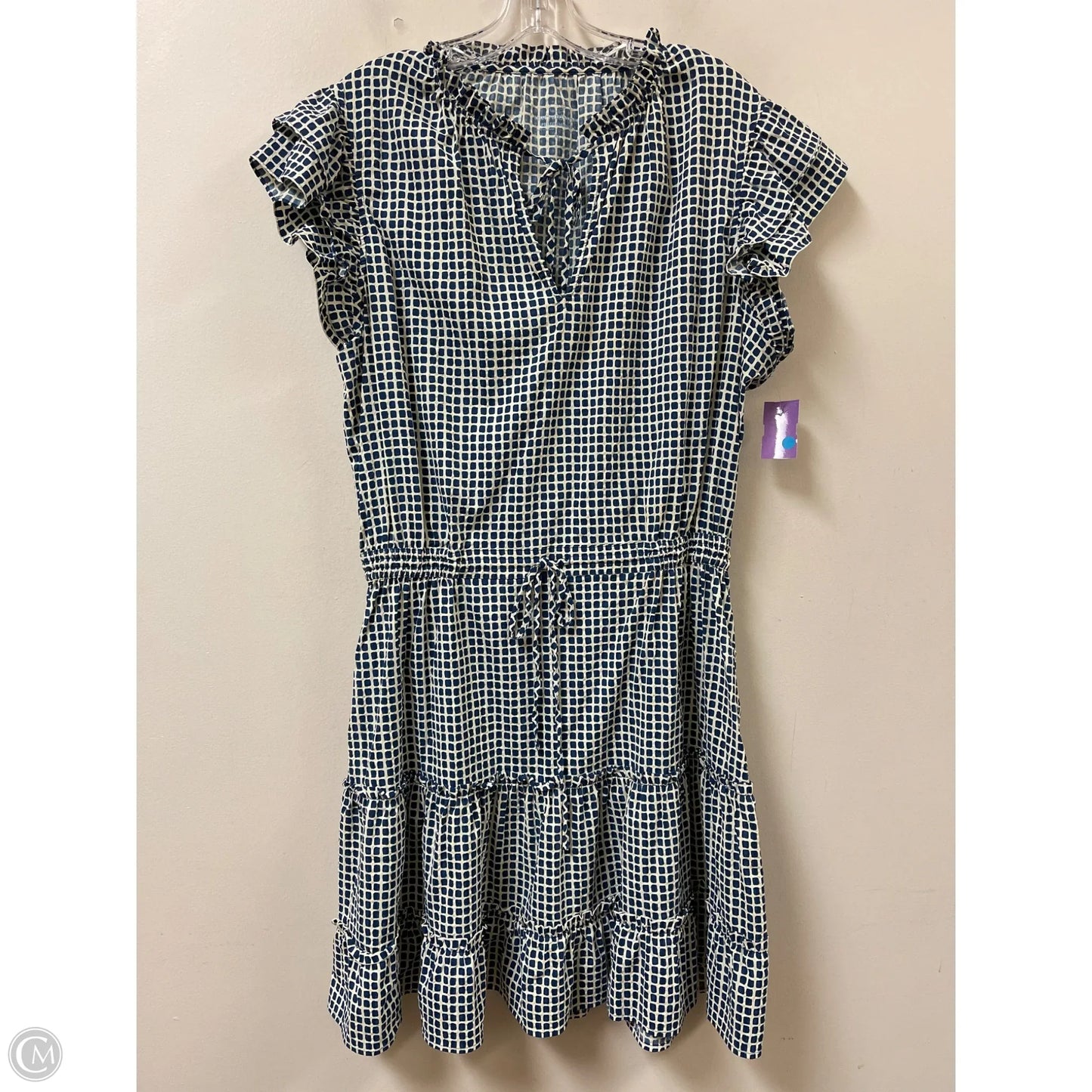 Dress Casual Midi By Vineyard Vines In Blue, Size: M