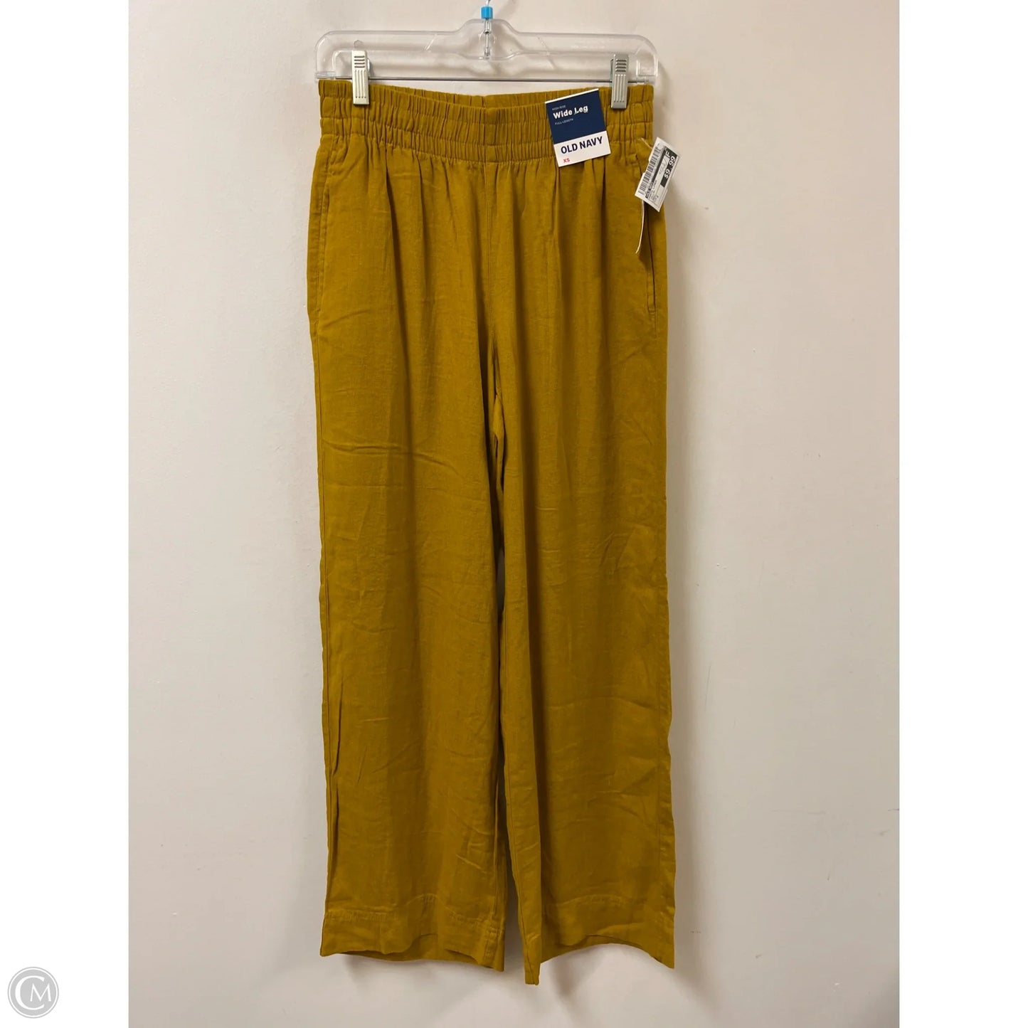 Pants Linen By Old Navy In Yellow, Size: 2