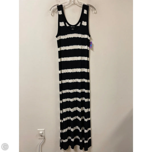 Dress Casual Maxi By New Directions In Black, Size: S