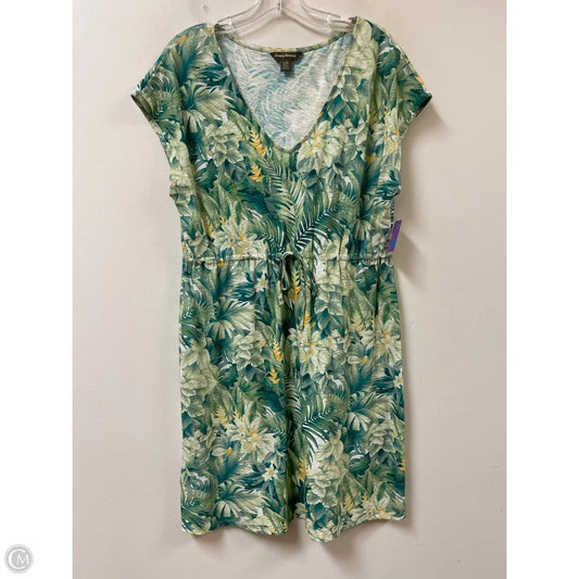 Dress Casual Midi By Tommy Bahama In Green, Size: L