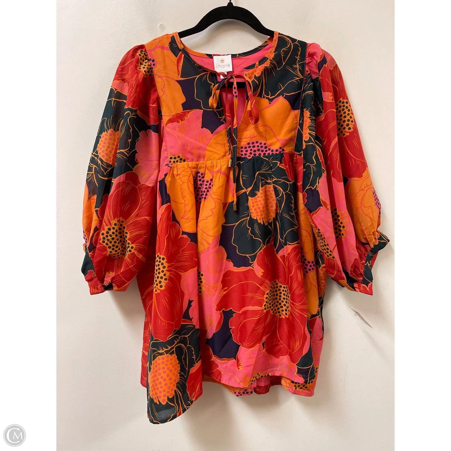 Tunic Sleeveless By J.marie In Floral Print, Size: M
