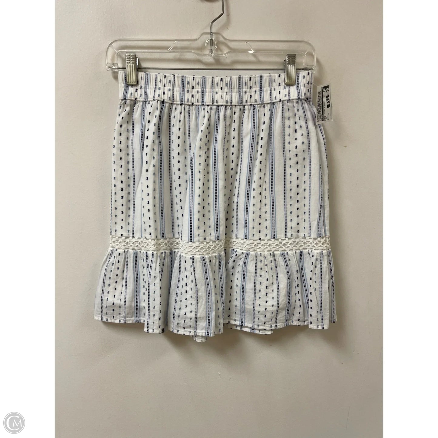 Skirt Mini & Short By Loft In Blue, Size: 2p