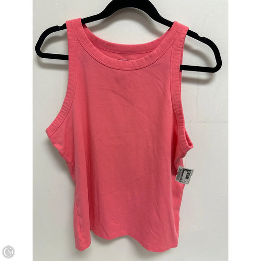 Tank Top By Free Assembly In Pink, Size: Xl