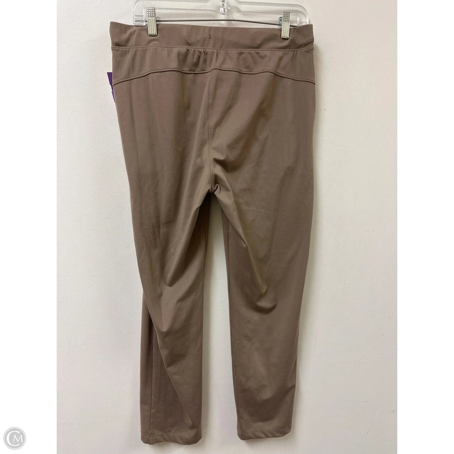 Athletic Pants By Yogalicious In Brown, Size: L