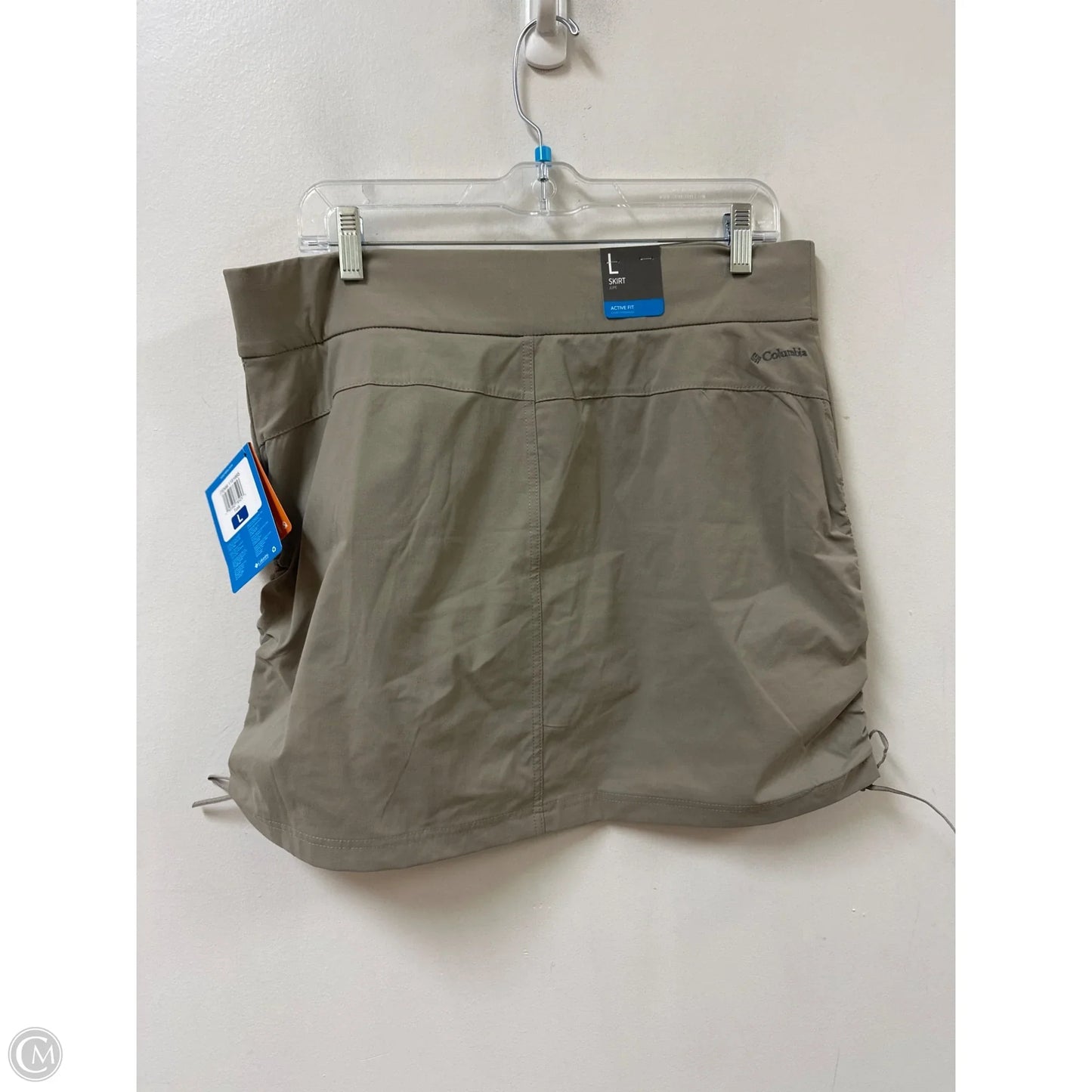 Athletic Skort By Columbia In Taupe, Size: L