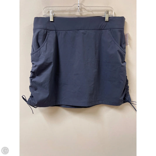Athletic Skort By Columbia In Blue, Size: Xl