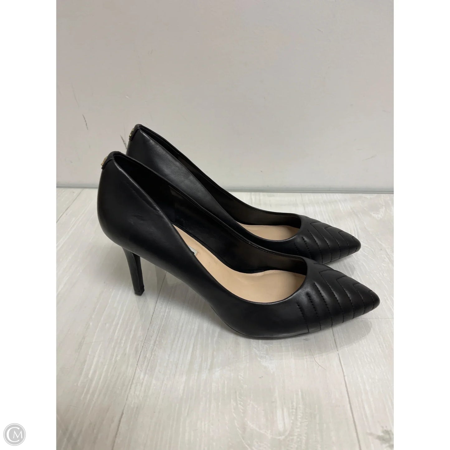Shoes Designer By Karl Lagerfeld In Black, Size: 9