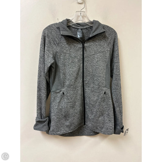 Athletic Jacket By Champion In Grey, Size: M