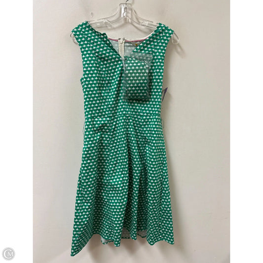 Dress Casual Midi By Boden In Green, Size: M