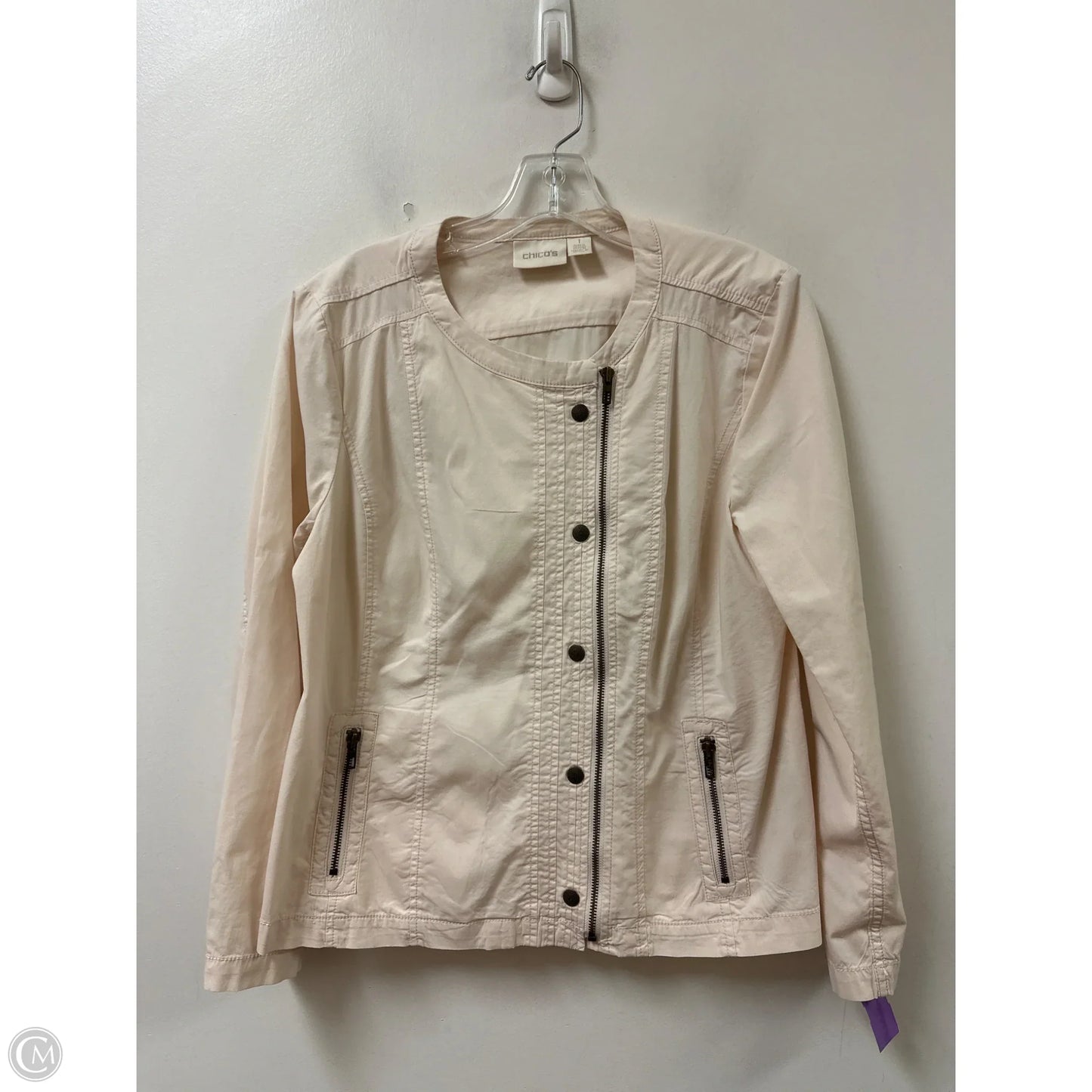 Jacket Other By Chicos In Pink, Size: M