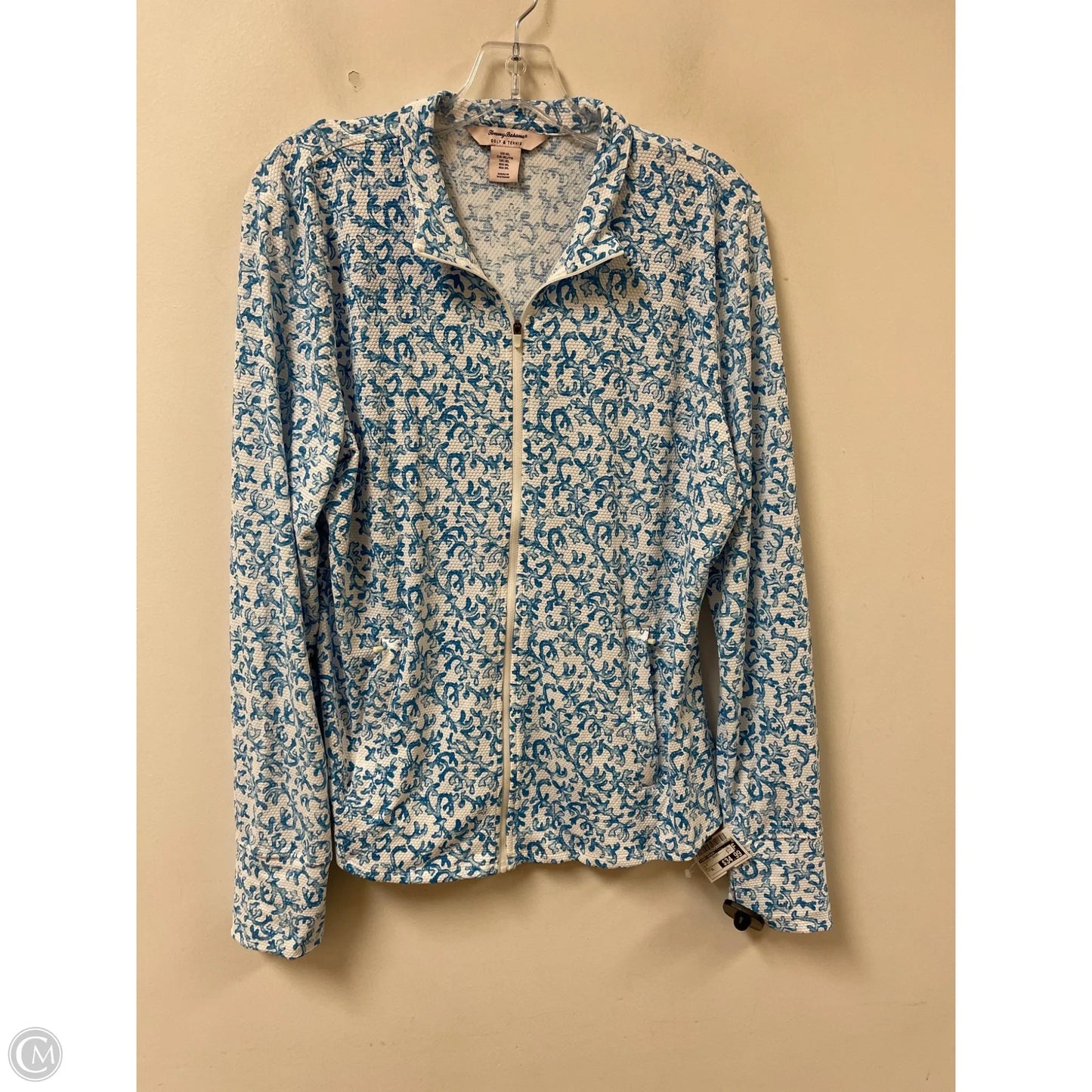 Athletic Jacket By Tommy Bahama In Blue, Size: Xl