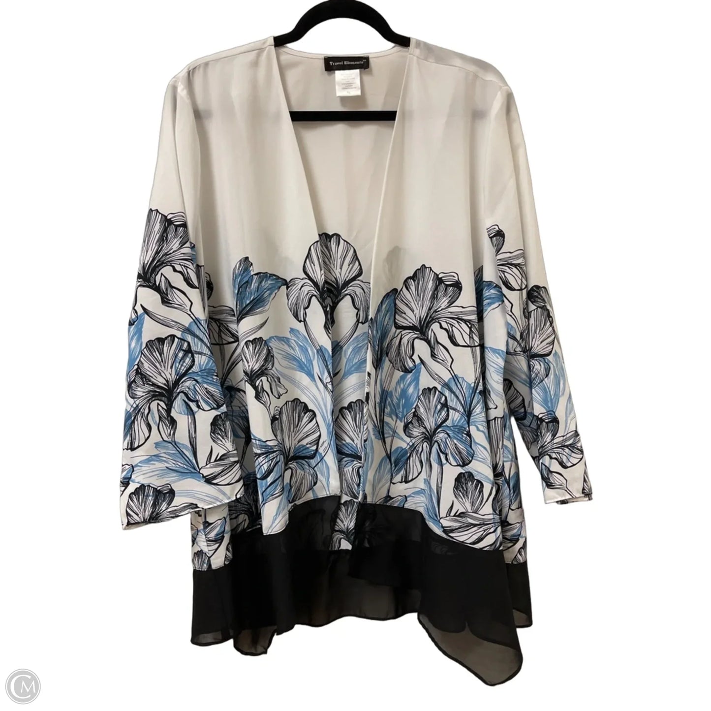 Kimono By Travel Elements In Blue, Size: Xl