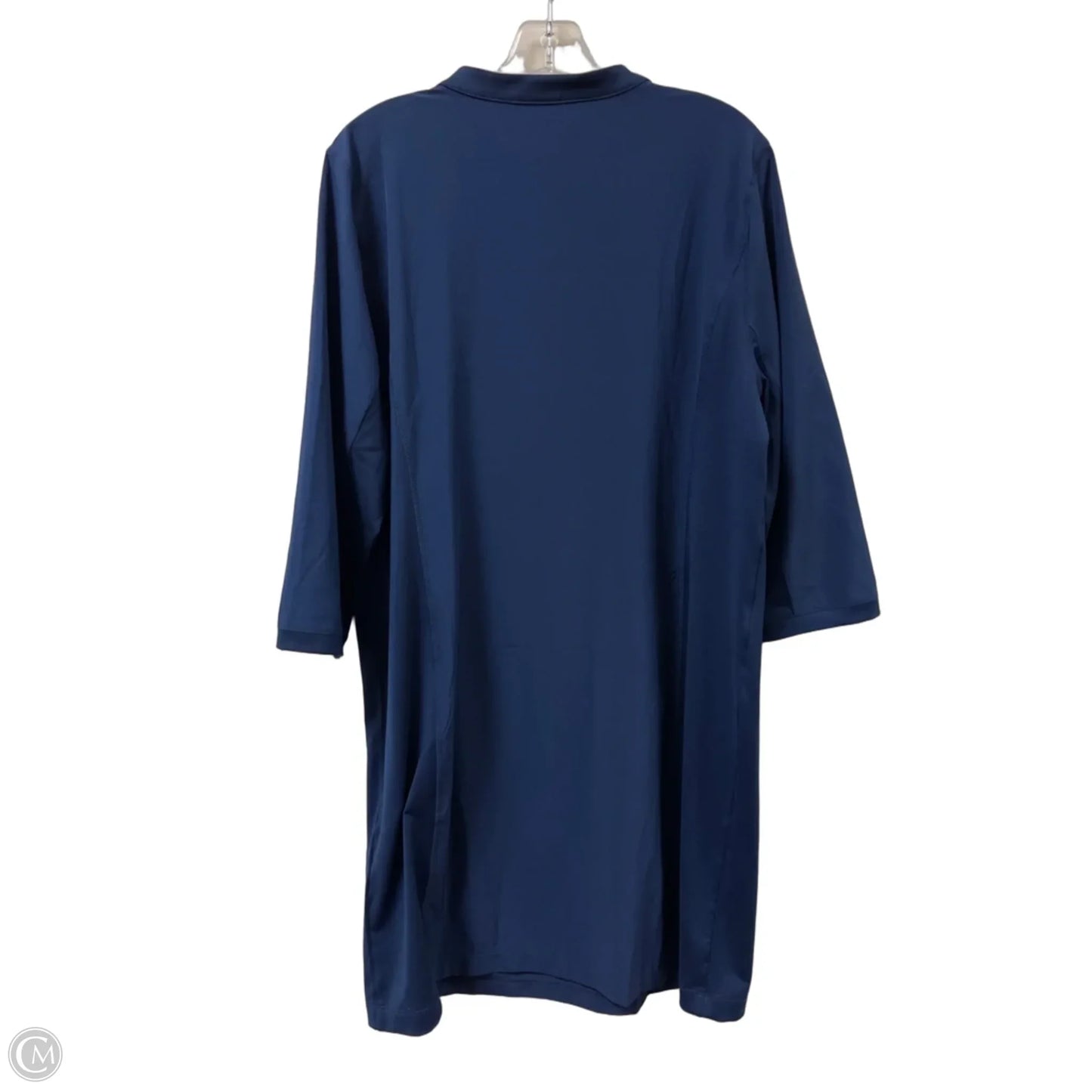 Dress Casual Midi By Chicos In Navy, Size: 18