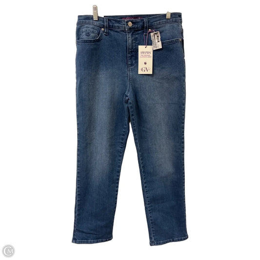 Jeans Skinny By Gloria Vanderbilt In Blue Denim, Size: 12