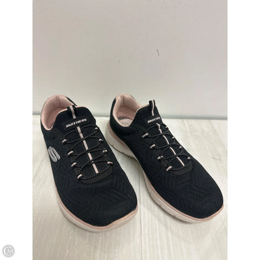Shoes Sneakers By Skechers In Black, Size: 6.5