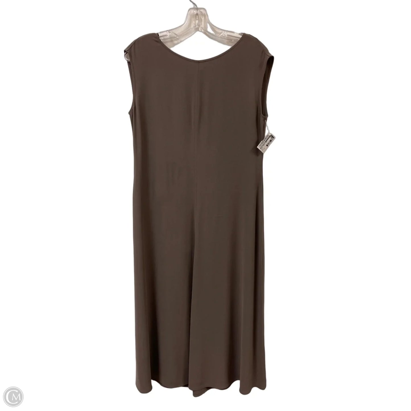 Dress Casual Maxi By Eileen Fisher In Brown, Size: Xs