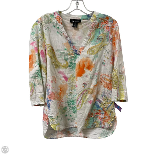 Top Long Sleeve By Clothes Mentor In Multi-colored, Size: Xs
