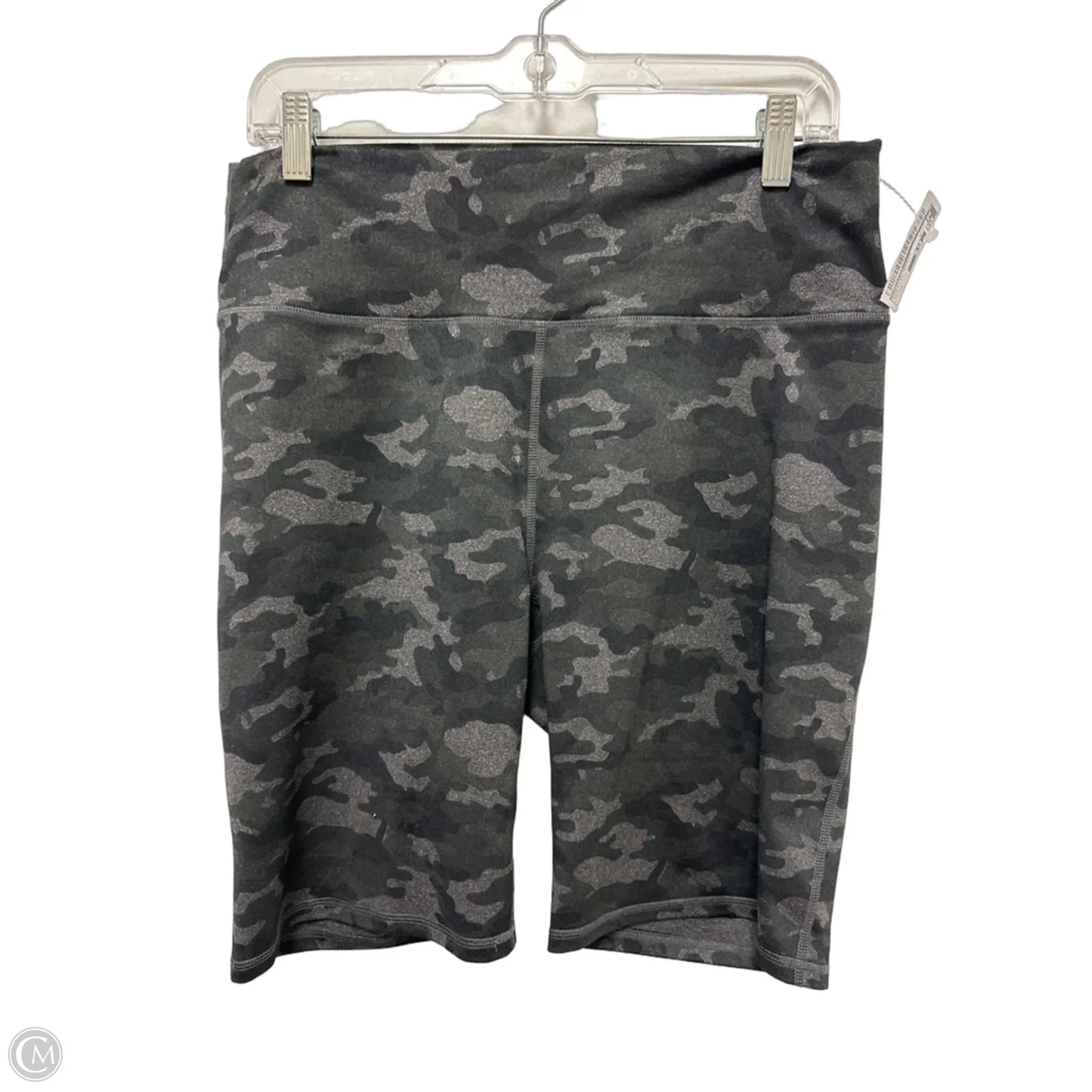 Athletic Shorts By Fabletics In Camouflage Print, Size: 16