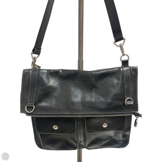 Handbag Leather By Cma, Size: Large