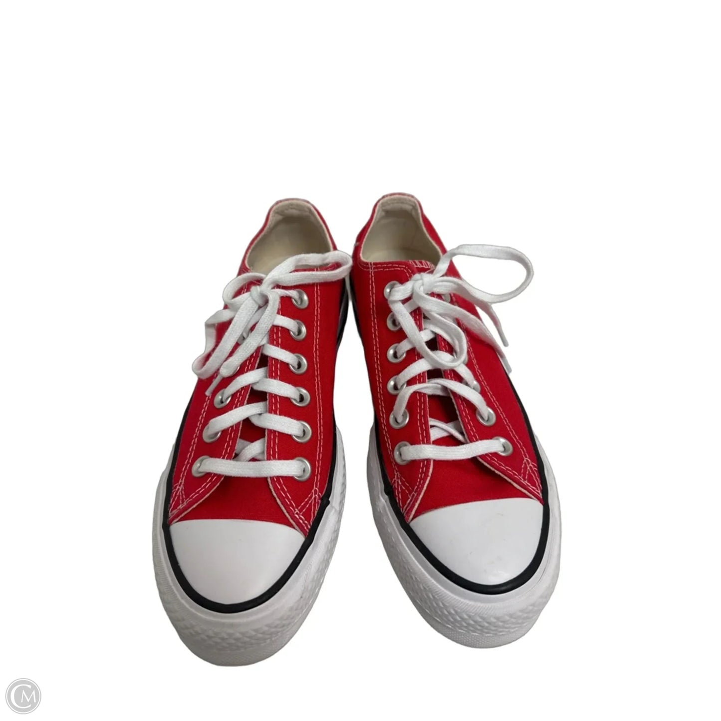 Shoes Sneakers By Converse In Red, Size: 6