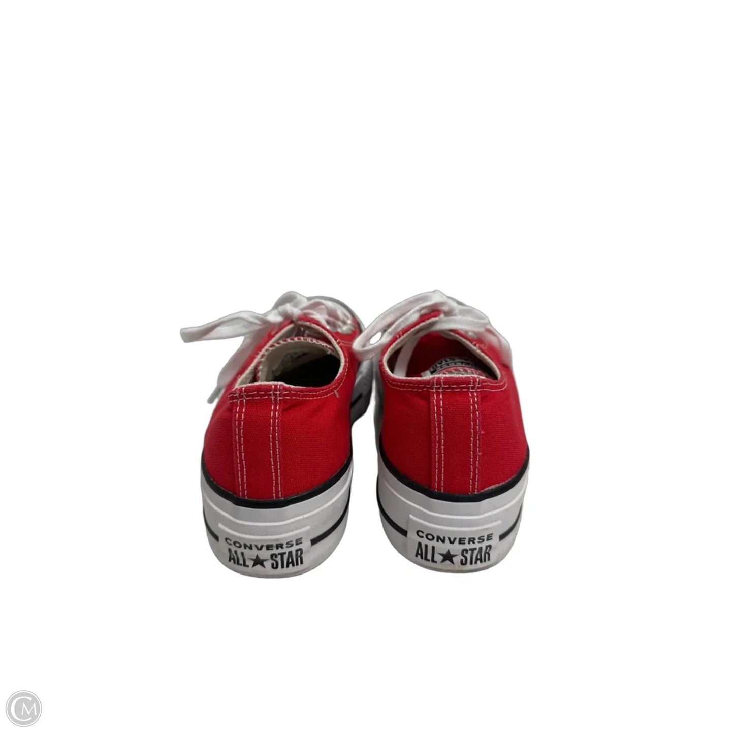 Shoes Sneakers By Converse In Red, Size: 6