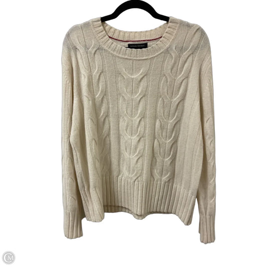 Sweater By Banana Republic In Cream, Size: M