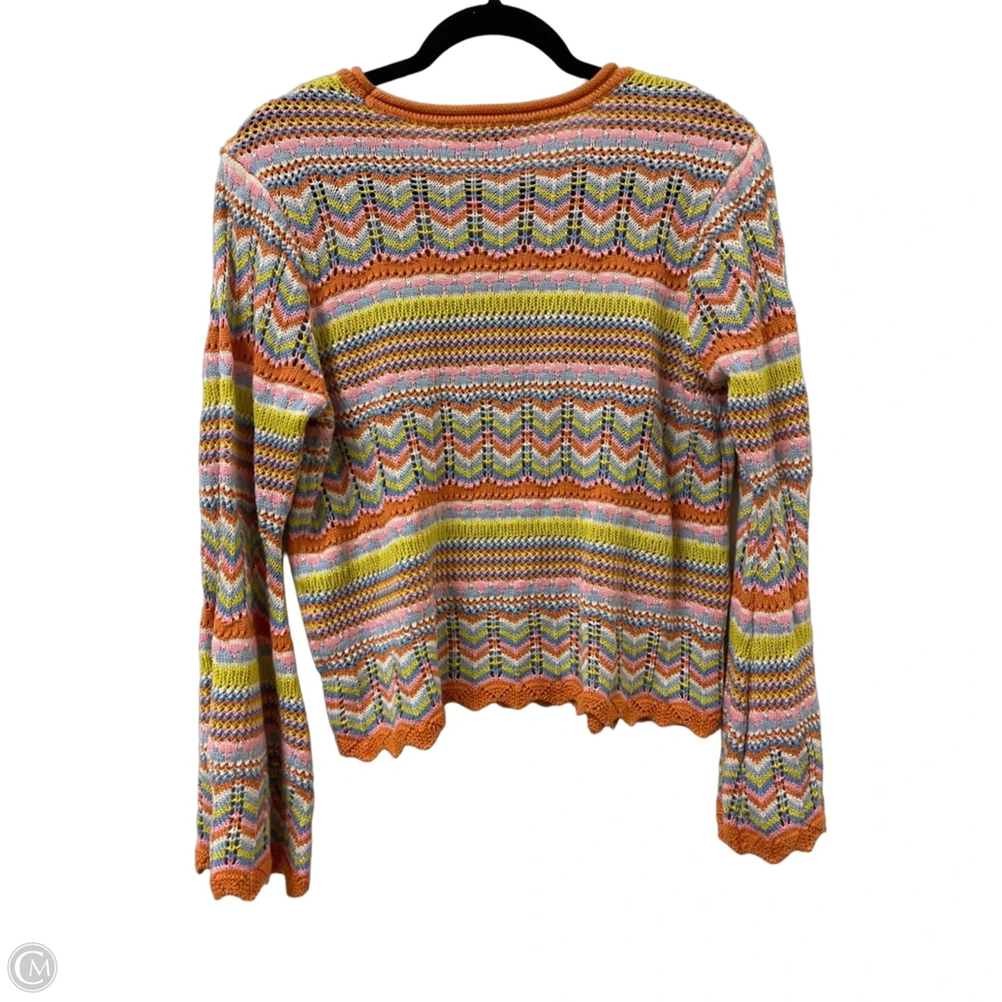 Sweater By Jessica Simpson In Orange, Size: L
