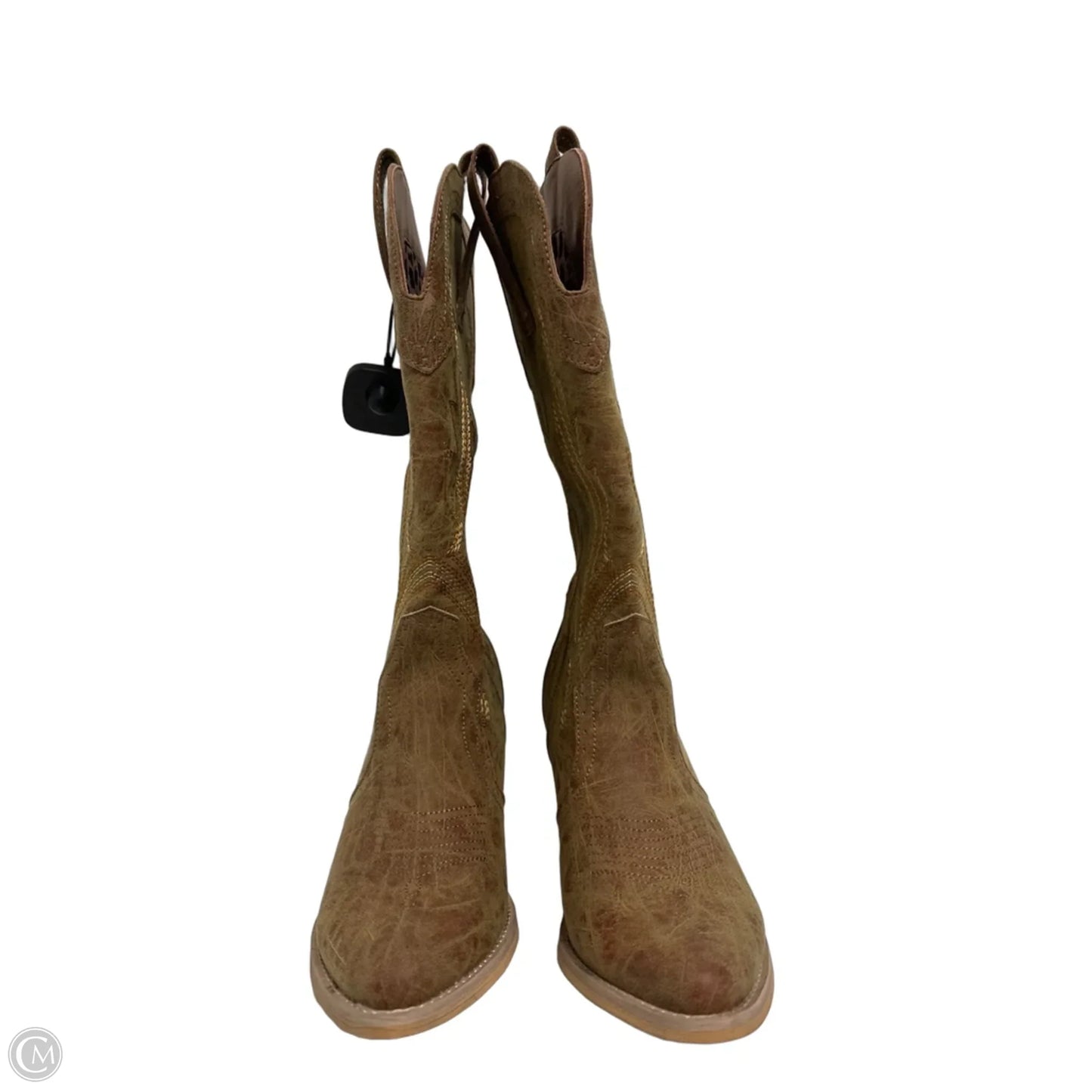 Boots Western By Clothes Mentor In Brown, Size: 8