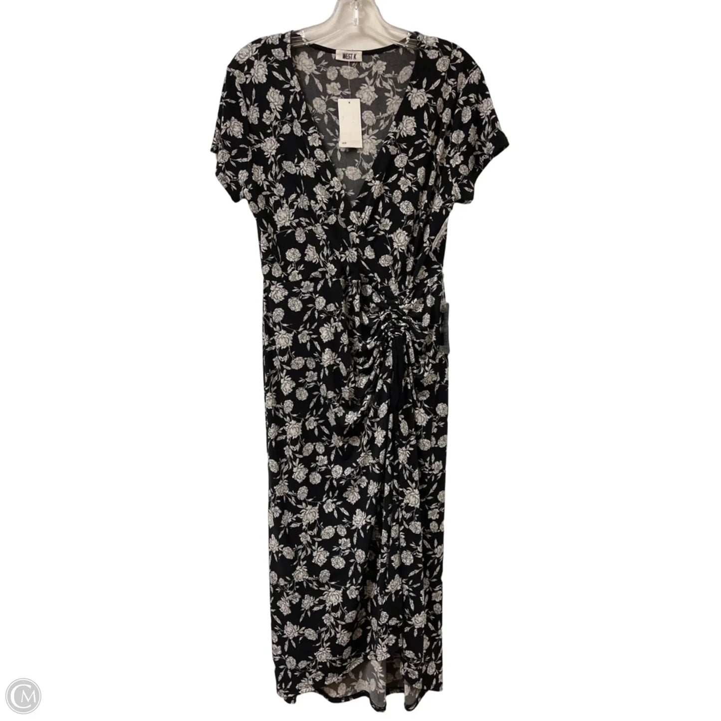 Dress Casual Maxi By Clothes Mentor In Black, Size: L