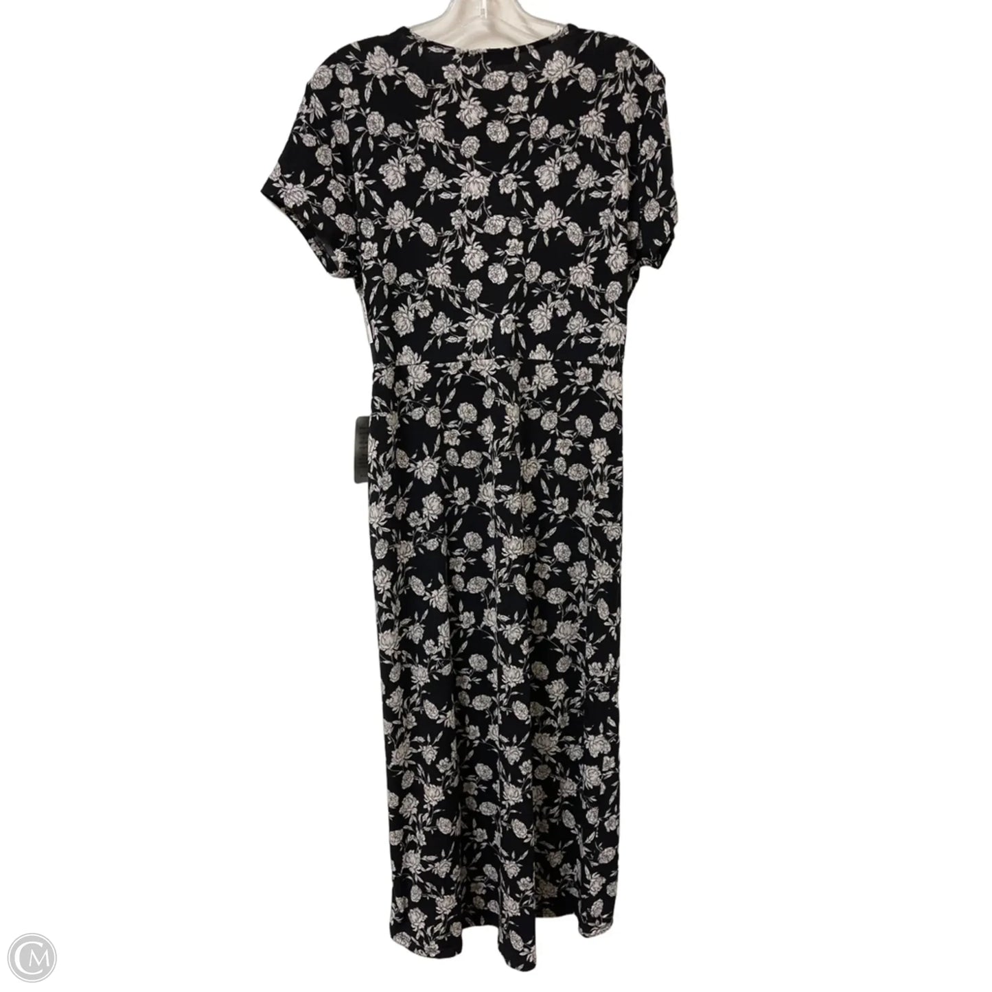 Dress Casual Maxi By Clothes Mentor In Black, Size: L