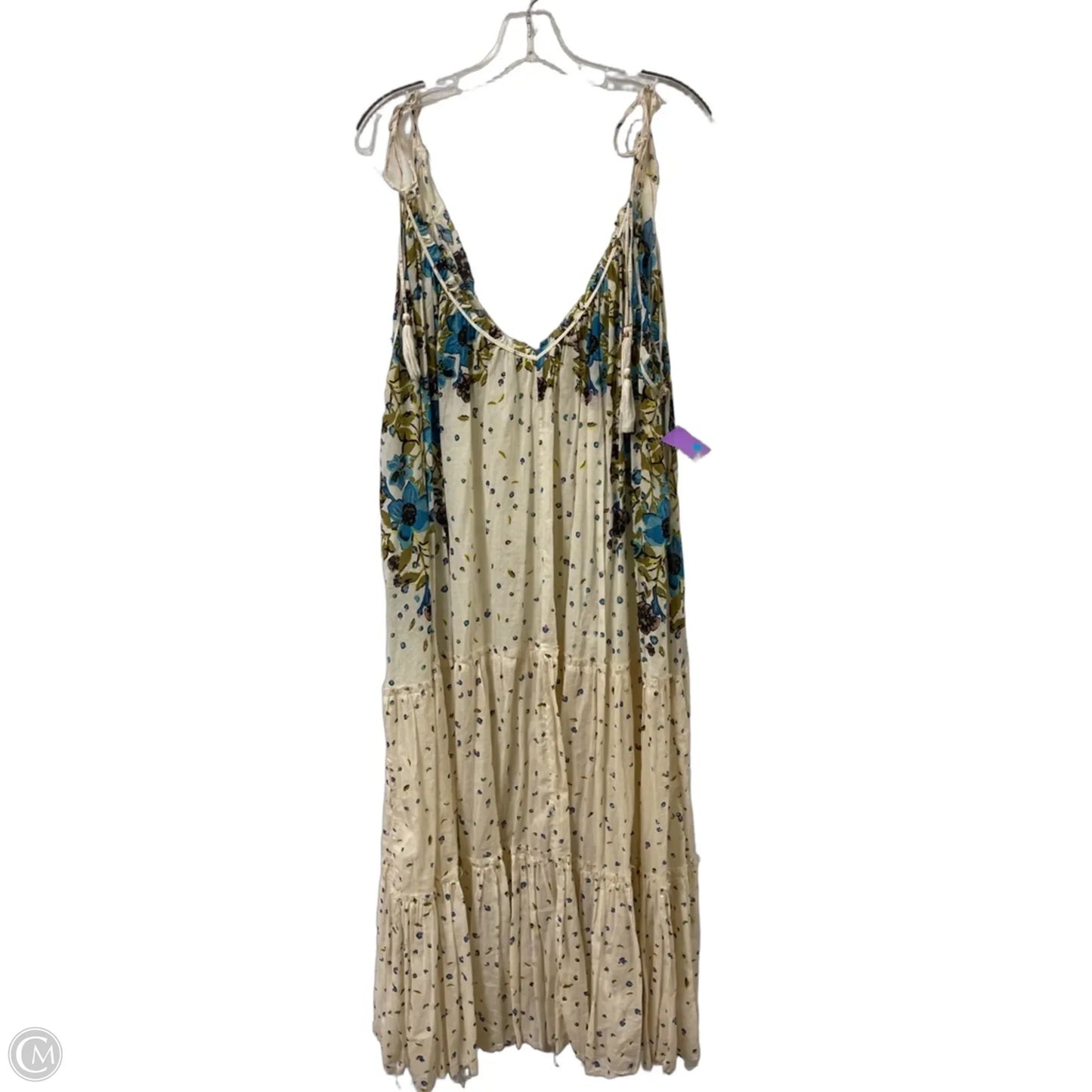 Dress Casual Maxi By Free People In Floral Print, Size: M