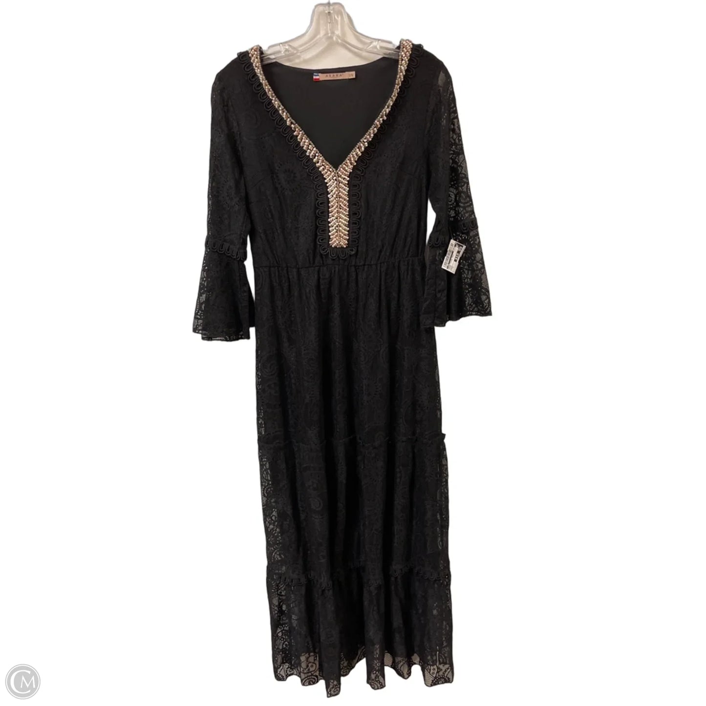 Dress Casual Maxi By Cmb In Black, Size: M