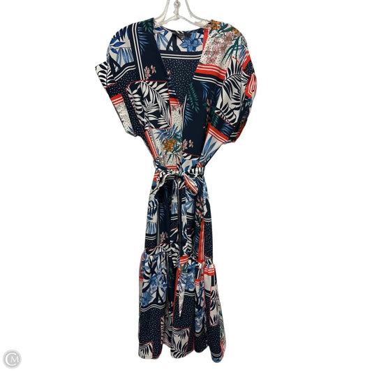 Dress Casual Maxi By Clothes Mentor In Multi-colored, Size: Xl