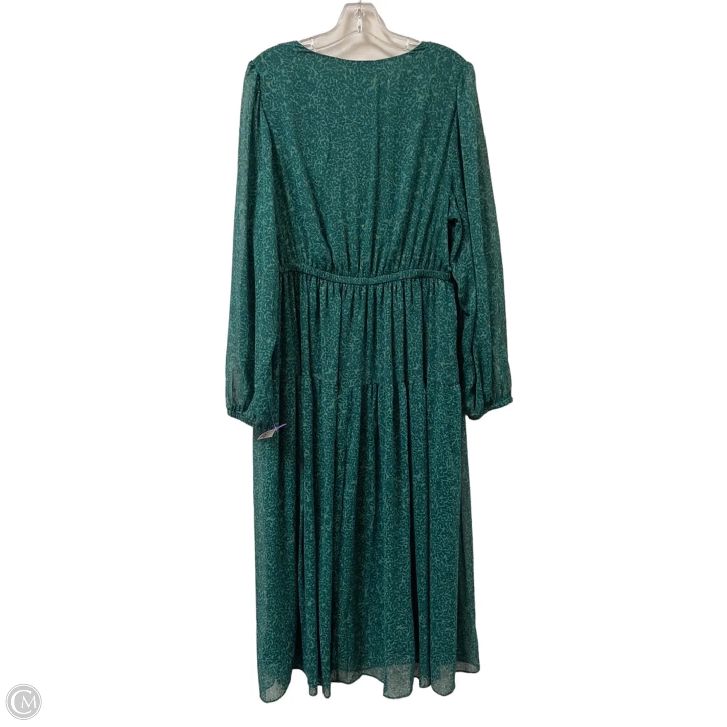 Dress Casual Maxi By Lane Bryant In Green, Size: Xl