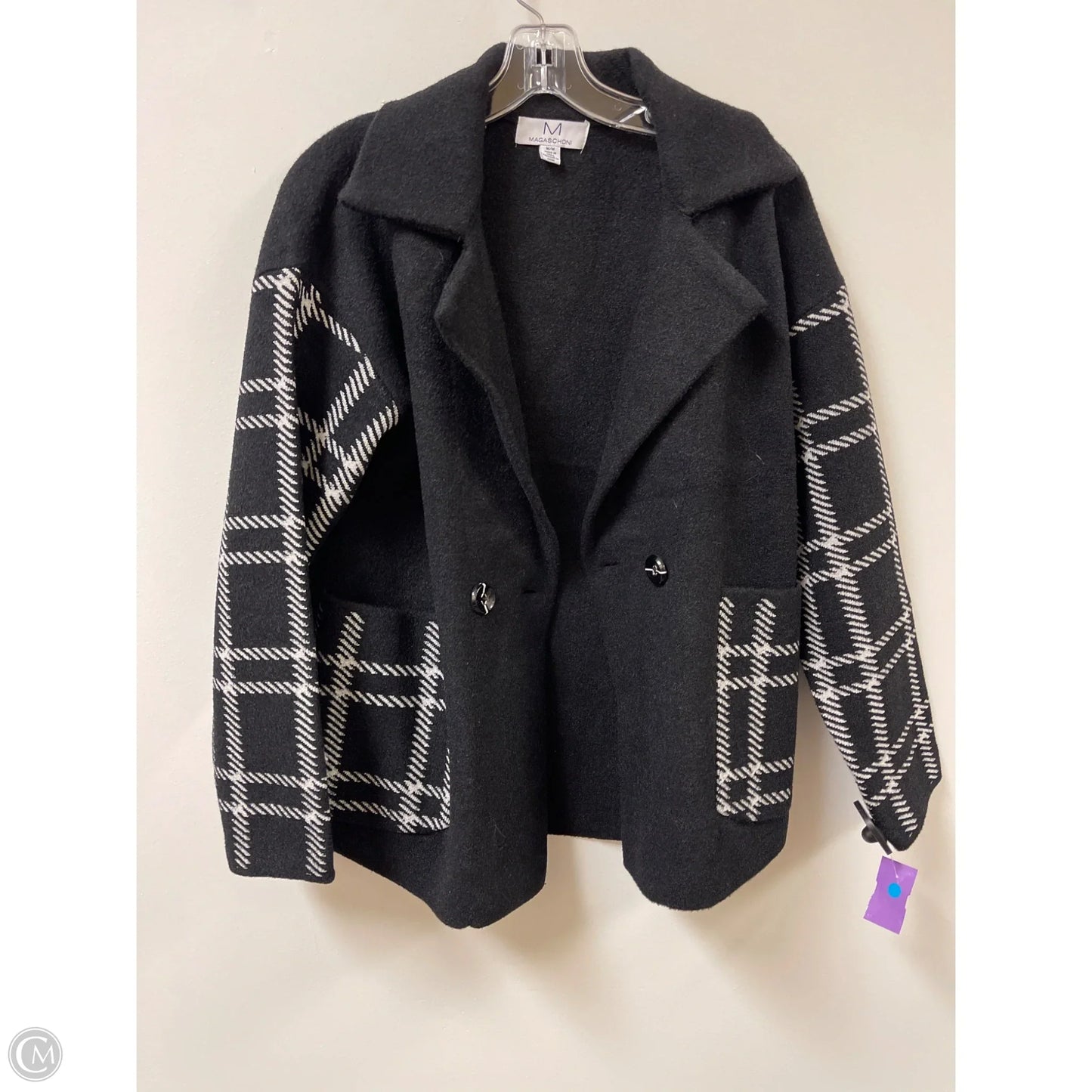 Coat Other By Magaschoni In Black, Size: M