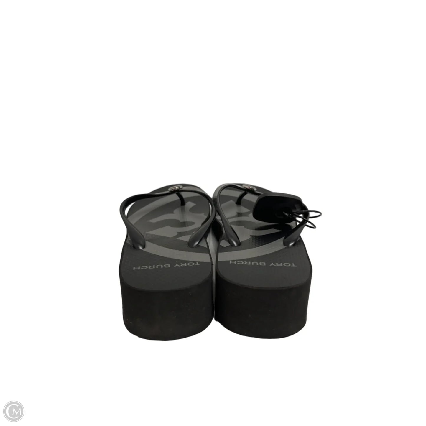 Sandals Designer By Tory Burch In Black, Size: 10