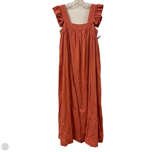 Dress Casual Maxi By A New Day In Orange, Size: S