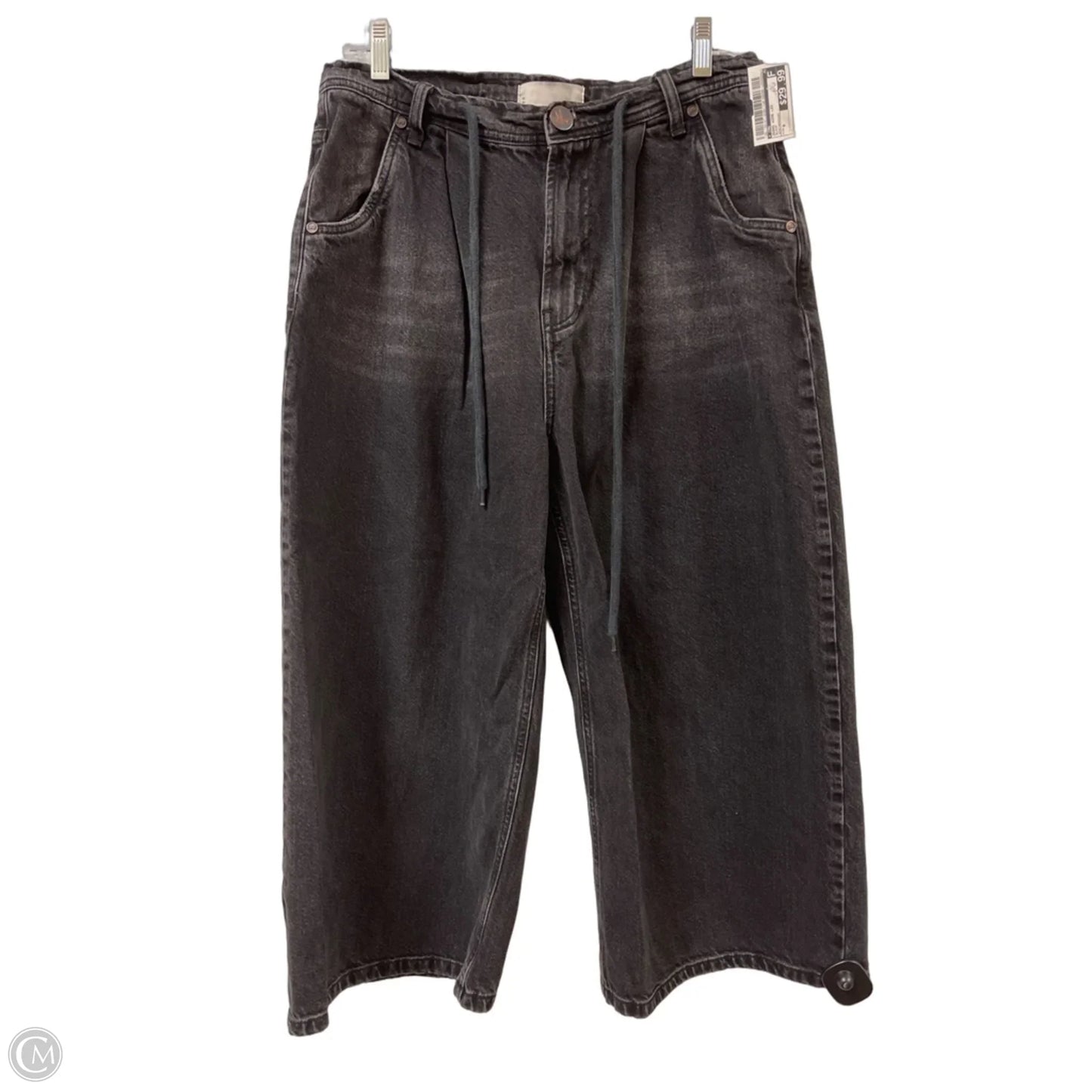 Jeans Wide Leg By Cmb In Black, Size: 8