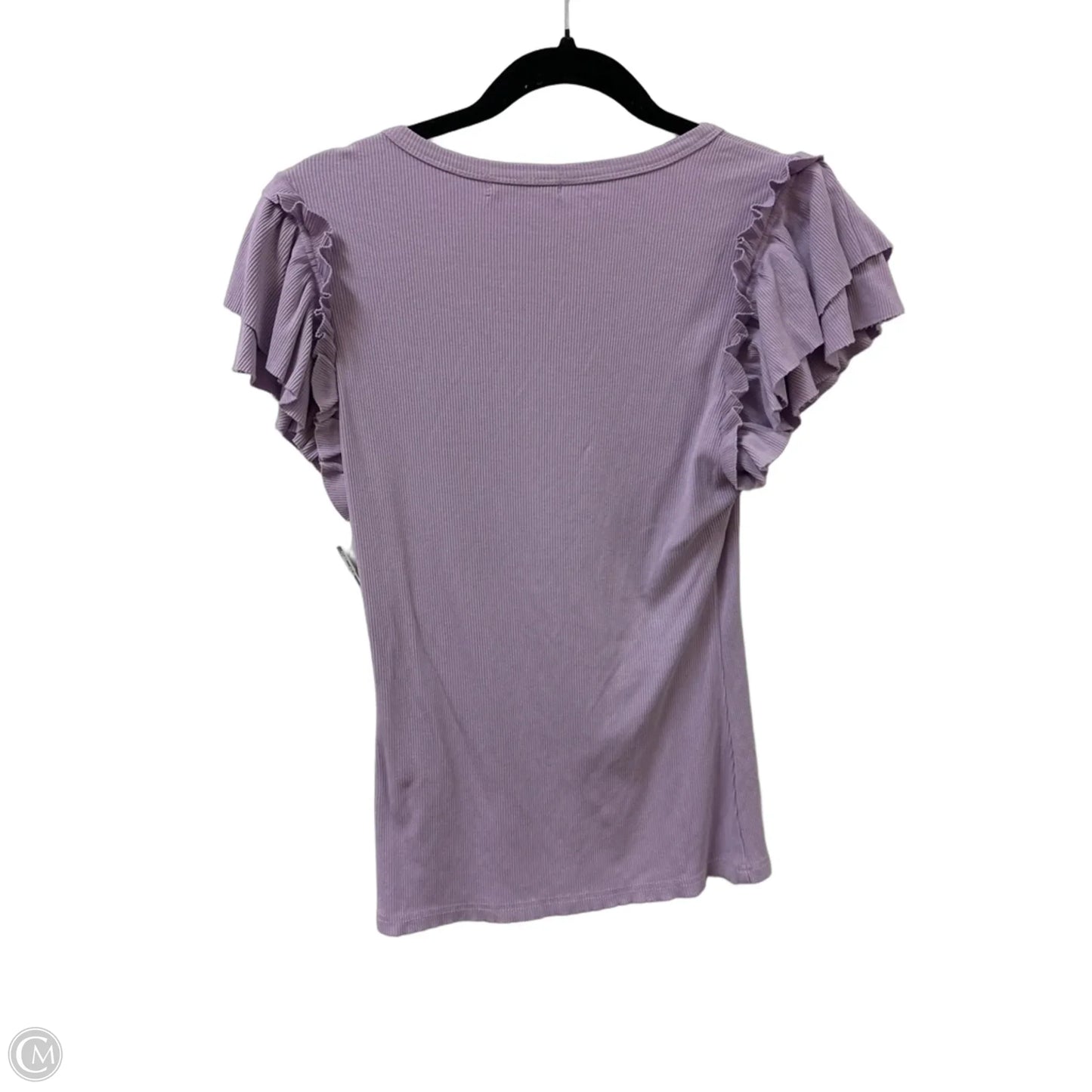 Top Short Sleeve By Clothes Mentor In Purple, Size: S