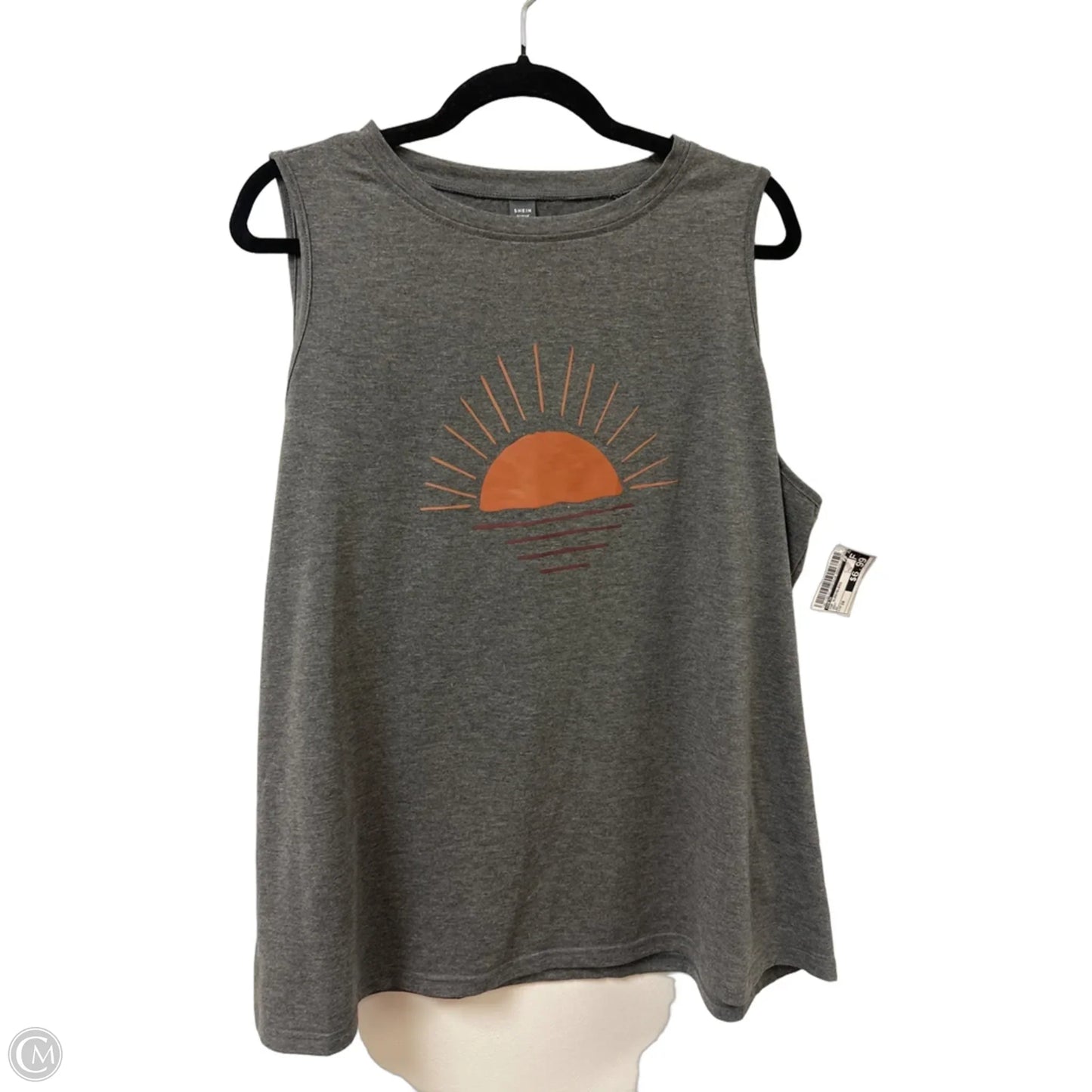 Tank Top By Maurices In Grey, Size: 1x
