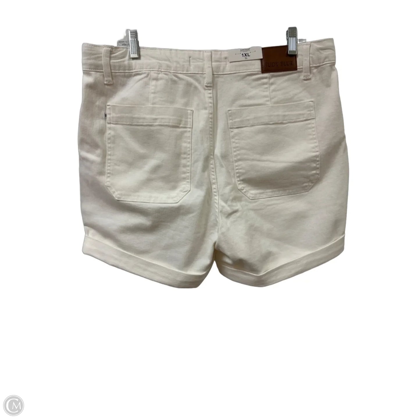 Shorts By Judy Blue In White, Size: 18