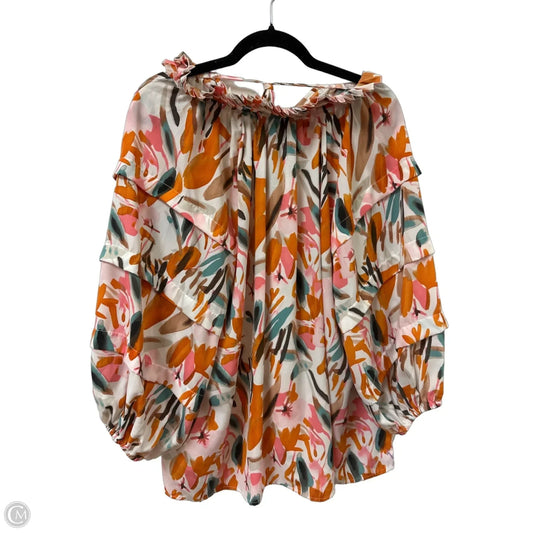 Top Long Sleeve By Clothes Mentor In Multi-colored, Size: Xl